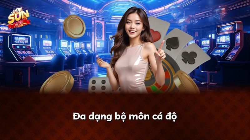 Đa dạng bộ môn cá độ